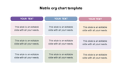 Our Predesigned Matrix Org Chart Templates Designs