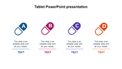 Attractive Tablet PowerPoint Presentation Diagrams