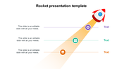 Effective Rocket Presentation Template Slide Design