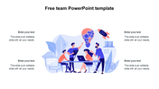 Free Team PowerPoint Template Presentation and Google Slides