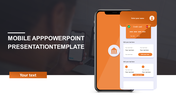 Stunning Mobile App PowerPoint Presentation Template