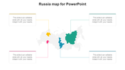 Russia Map For PowerPoint PPT Presentation