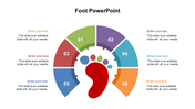 Foot PowerPoint Presentation Template and Google Slides