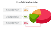 Our Predesigned PowerPoint Template Design-Three Node