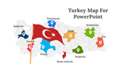 Turkey Map For PowerPoint And Google Slides Themes