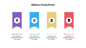 Get stunning Ribbon PowerPoint Presentation Slides