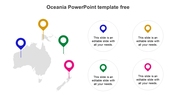 Out standing Oceania PowerPoint Template Free presentation