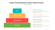 Attractive DIKW PowerPoint Free Download Presentation