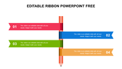 EDITABLE RIBBON POWERPOINT FREE DOWNLOAD