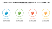 Congratulations PPT Template Free Download Google Slides