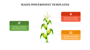 Our Predesigned Maize PowerPoint Templates Slide Design