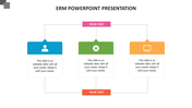 Get this 3 Noded ERM PowerPoint Presentation templates