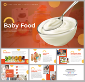 Baby Food PowerPoint Presentation And Google Slides Themes