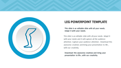 Affordable Leg PowerPoint Presentation Template Design