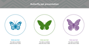 Effective Butterfly PPT Presentation Slide Template Design