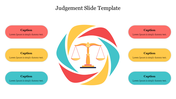 Multinode Judgement Slide Template PPT Presentation