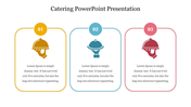 Attractive Catering PowerPoint Presentation Slide Template