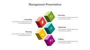 Attractive Management Presentation Template Slide Design