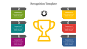 Attractive Recognition Template For Presentation Slide 