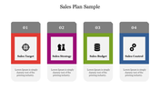 Best Sales Plan Sample For Presentation Template Slide