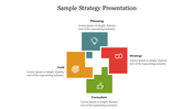 Attractive Sample Strategy Presentation Template Slide