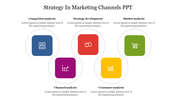 Attractive Strategy In Marketing Channels PPT Slide Design