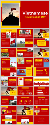 Vietnamese Reunification Day PPT And Google Slides Templates