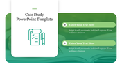 Creative Case Study PowerPoint Template Presentation