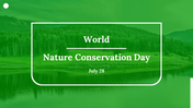 World Nature Conservation Day PPT And Google Slides Themes