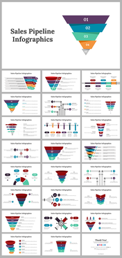 Sales Pipeline Infographics PPT And Google Slides Themes