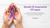 Month Of Awareness Of Lupus PowerPoint and Google Slides