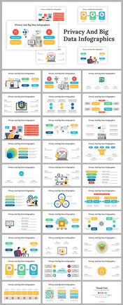 Privacy and Big Data Infographics Google Slides Themes