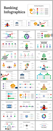 Banking Infographics PowerPoint And Google Slides Themes