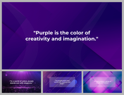 Pretty Purple Backgrounds PowerPoint And Google Slides