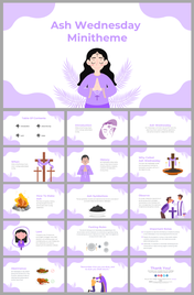 Ash Wednesday Minitheme PowerPoint And Google Slides Themes