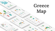 Editable Greece Map PowerPoint And Google Slides Template