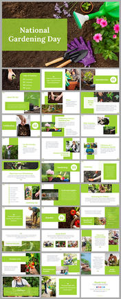 National Gardening Day PPT Templates and Google Slides