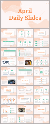 April Slides PowerPoint and Google Slides Themes