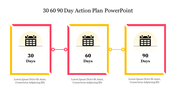 30 60 90 Day Action Plan PPT And Google Slides Template