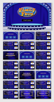 Best Family Feud Game PPT And Google Slides Themes