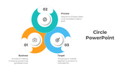 Usable Three Circle PowerPoint And Google Slides Template