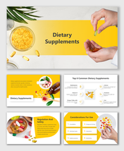 Informative Dietary Supplements PPT And Google Slides Themes