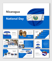 Best Nicaragua National Day PPT And Google Slides Themes