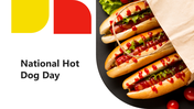 Creative National Hot Dog Day PPT And Google Slides Themes