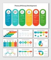 Editable Theory Of Group Development PPT And Google Slides