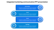 Integrated Marketing Communication PPT Template for Success