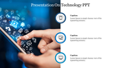 Awesome Presentation on Technology PPT with Three Nodes