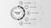 Stunning Process Flow PPT Template Presentation-5 Node