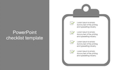 Creative PowerPoint Checklist Template Presentation