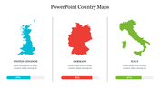 PowerPoint Country Maps for Effective Geographic Analysis